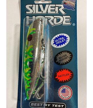 SILVER HORDE FISHING SUPPLIES SILVER HORDE 5 w/RATTLE UV / LUCKY CHARM CHROME