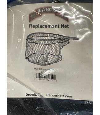 RANGER FLAT BOTTOM RUBBERIZED REPLACEMENT NET BAG 30X34