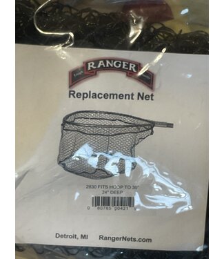 RANGER REPLACEMENT NET 2830 FITS HOOP TO 30” X 24”DEEP