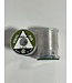 (VRM000) VINYL "D" RIB, MEDIUM, CLEAR
