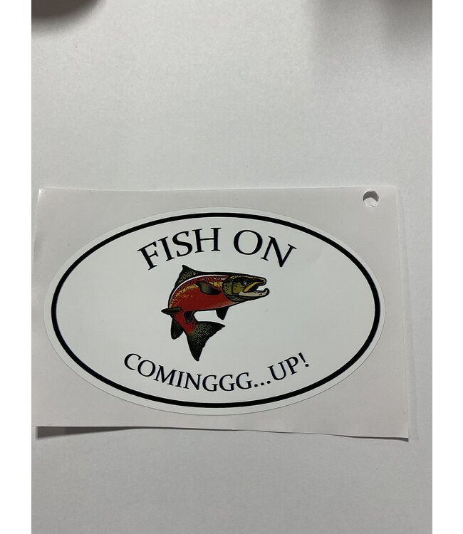FISH ON COMINGGG...UP!