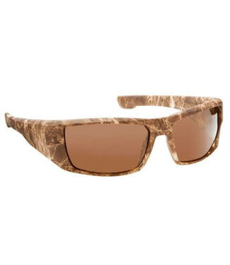 50280102X FISHERMAN EYEWEAR BAYOU BROWN TERRAIN RUBBERIZED 2X