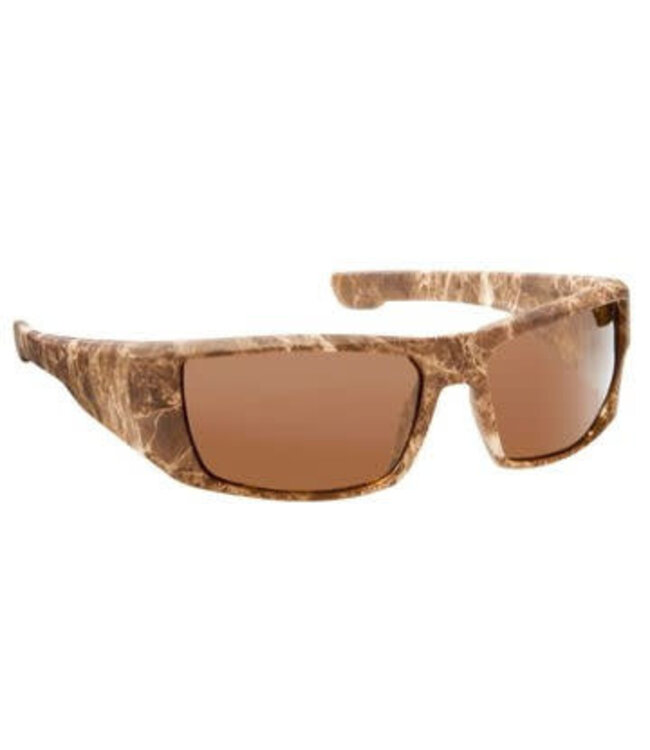 50280102X FISHERMAN EYEWEAR BAYOU BROWN TERRAIN RUBBERIZED 2X
