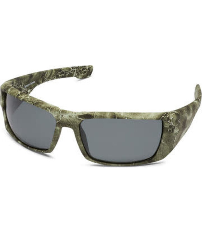 50280501X FISHERMAN EYEWEAR BAYOU GREEN TERRAIN RUBBERIZED 1X