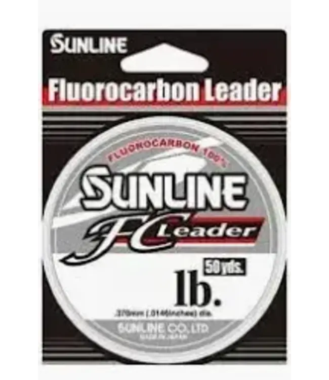 Sunline America Co., Ltd. Sunline Fluorocarbon Leader 50 YD