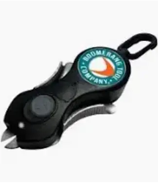 Boomerang Boomerang Tools "The Snip" braid snippers w. LED light, Black