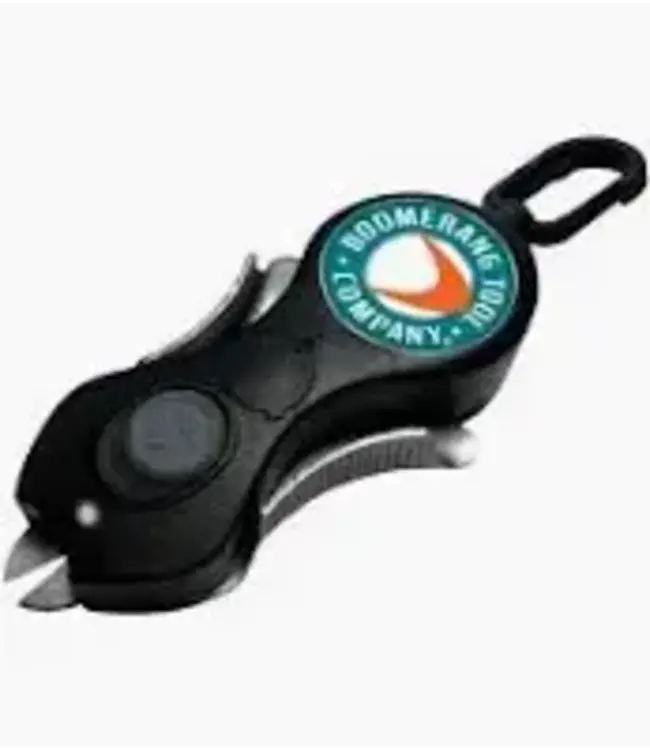 Boomerang Boomerang Tools "The Snip" braid snippers w. LED light, Black