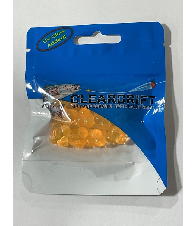 CLEARDRIFT CLEARDRIFT - EGG CLUSTER - MEDIUM - 12PK - NATURAL ORANGE