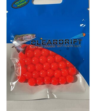 CLEARDRIFT Cleardrift Solid Soft Bead Rocket Red 8mm