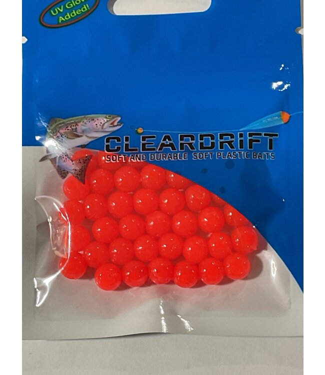 CLEARDRIFT Cleardrift Solid Soft Bead Rocket Red 8mm