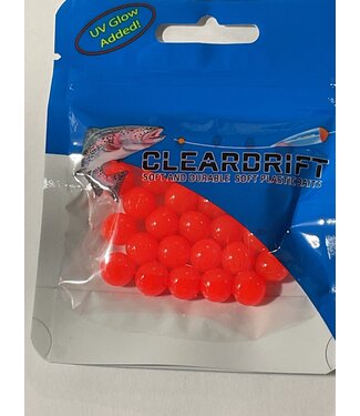 CLEARDRIFT Cleardrift Solid Soft Bead Rocket Red 10mm