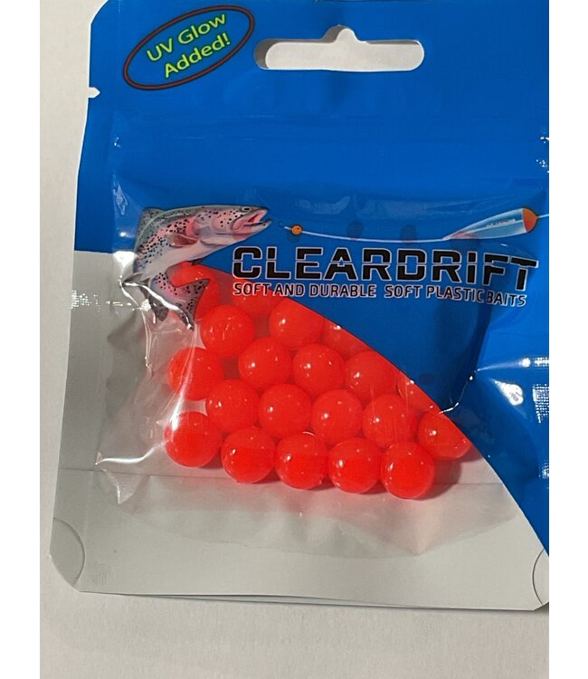 CLEARDRIFT Cleardrift Solid Soft Bead Rocket Red 10mm
