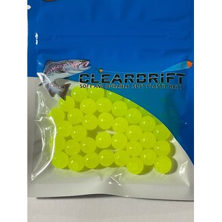 CLEARDRIFT Cleardrift Solid Soft Bead Bright Chartreuse 8mm
