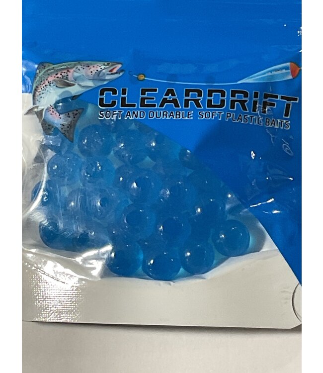 CLEARDRIFT Cleardrift Solid Soft Bead Seymour Blue 10mm