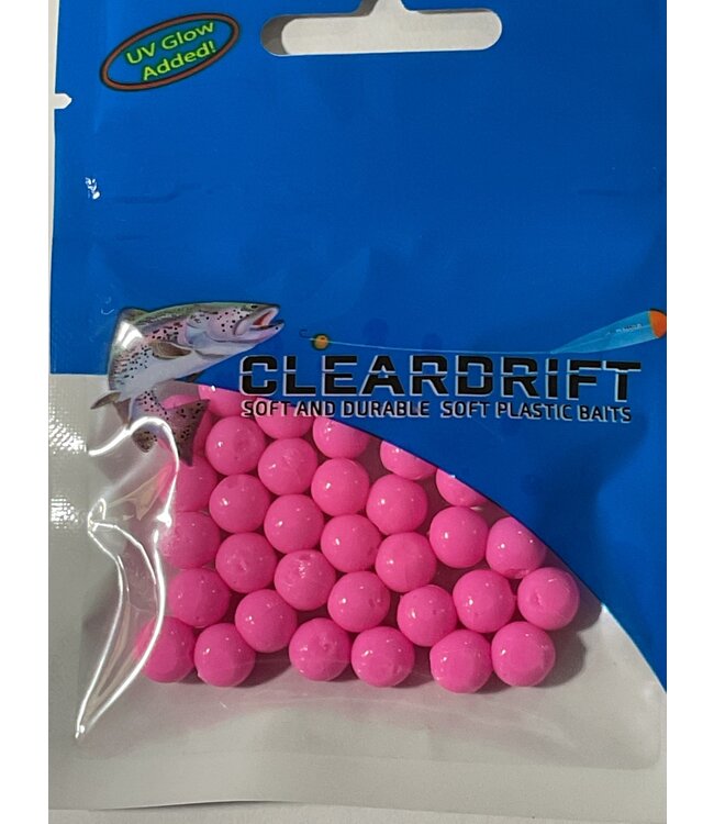 CLEARDRIFT Cleardrift Solid Soft Bead Bubble Gum 8mm