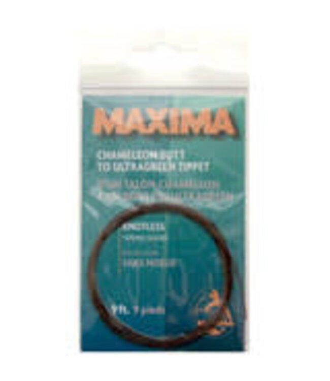 MAXIMA-KNOTLESS LCHAMELEON EADER 9 FT 3X