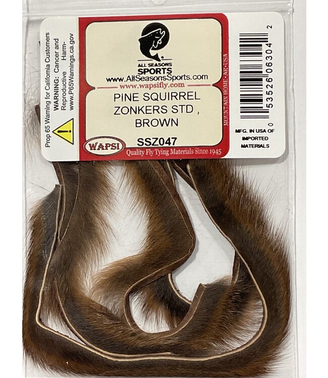 Wapsi (SSZ047) SQUIRREL ZONKERS PINE, BROWN