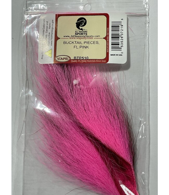 Wapsi (BTP510) BUCKTAIL PIECES, FL PINK