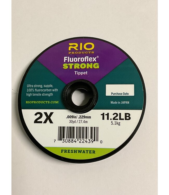Rio RIO FLUOROFLEX STRONG TIPPET 2X 11.2LB
