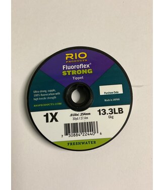 Rio RIO FLUOROFLEX STRONG TIPPET 30YD 1X 13.3LB