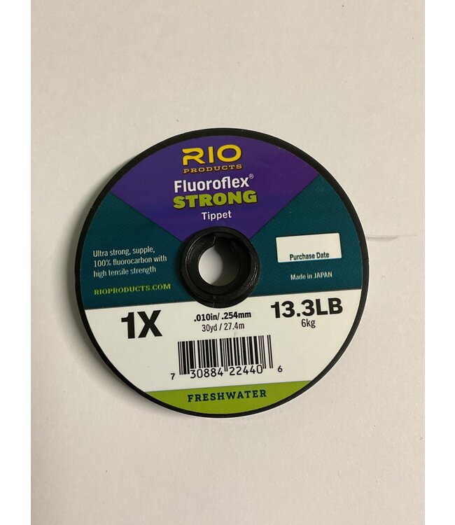 Rio RIO FLUOROFLEX STRONG TIPPET 30YD 1X 13.3LB
