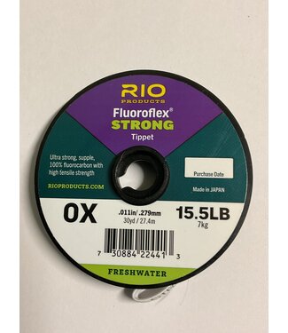 Rio RIO FLUOROFLEX STRONG TIPPET 30YD 0X 15.5LB