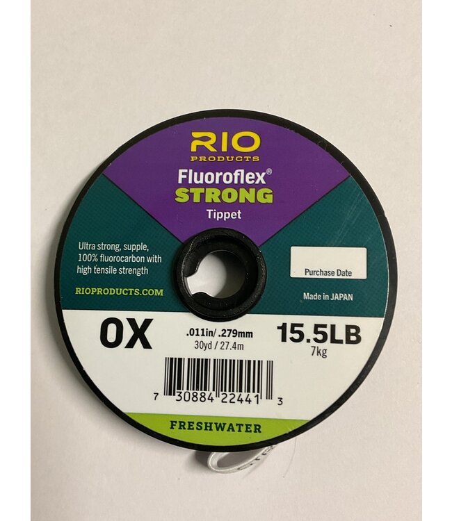 Rio RIO FLUOROFLEX STRONG TIPPET 30YD 0X 15.5LB