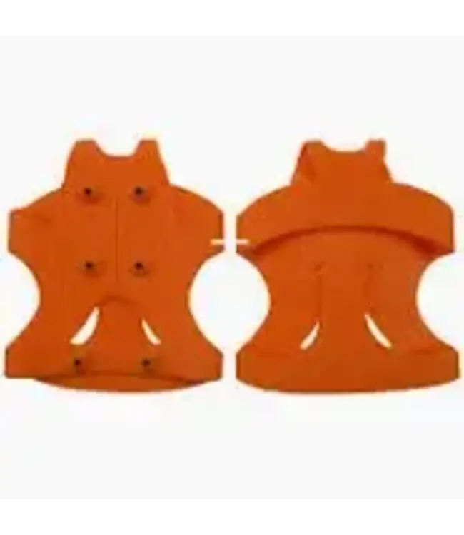 HT ENTERPRISES HT SURE GRIP SAFETY STUD STYLE CLEATS IN SAFETY ORANGE COLOR MEDIUM SIZE
