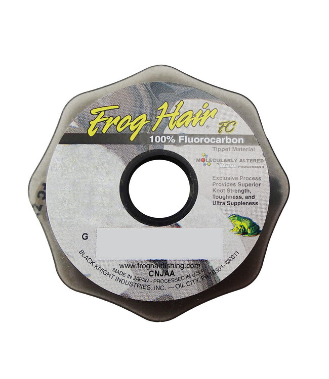 FROG HAIR FLUOROCARBON TIPPET 4X 6.6# 27.3YD