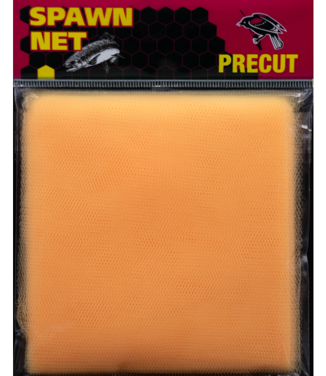 Redwing Tackle REDWING PRECUT SPAWN NET 4" SQUARE PEACH