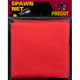 Redwing Tackle REDWING PRECUT SPAWN NET 4" SQUARE NEON ORANGE