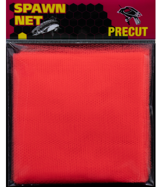 Redwing Tackle REDWING PRECUT SPAWN NET 4" SQUARE NEON ORANGE