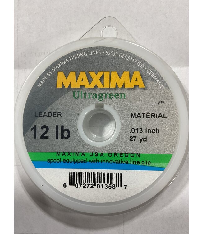 Maxima USA, Inc. Maxima Ultragreen Leader Material 27 YD