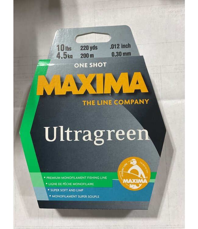 Maxima USA, Inc. Maxima Ultragreen Monofilament