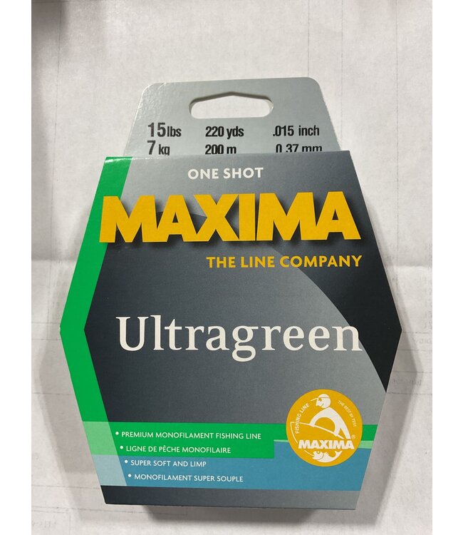 Maxima USA, Inc. Maxima Ultragreen Monofilament