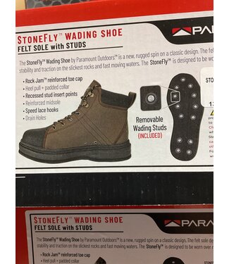 Paramount Paramount Stonefly Men's Felt Sole Wading Shoe Size 13