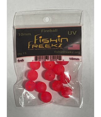 FISHIN FREEKZ  FIREBALL UV 10MM