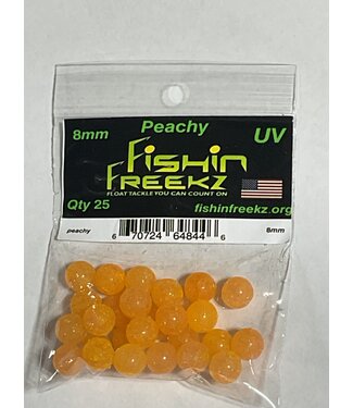 FISHIN FREEKZ UV PEACHY 8MM