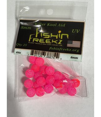 FISHIN FREEKZ  KILLER KOOL AID UV 8MM