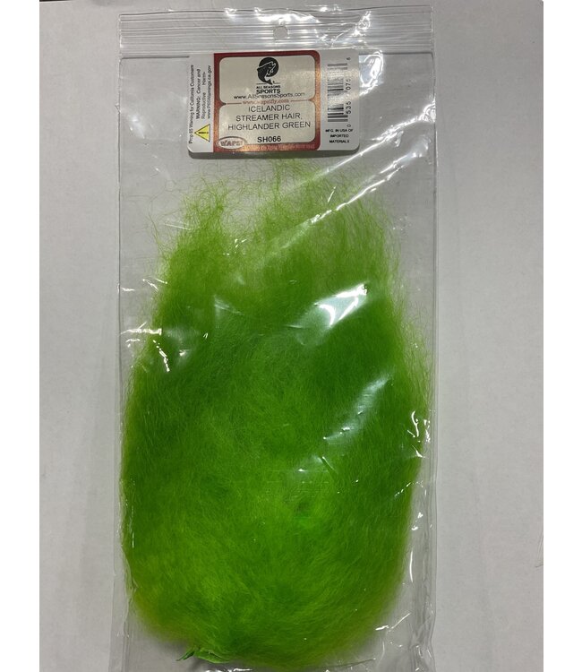 (SH066) STREAMER HAIR, HIGHLANDER GREEN