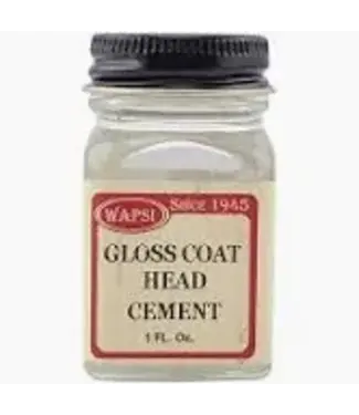 GLOSS COAT HEAD CEMENT, 1 OZ.