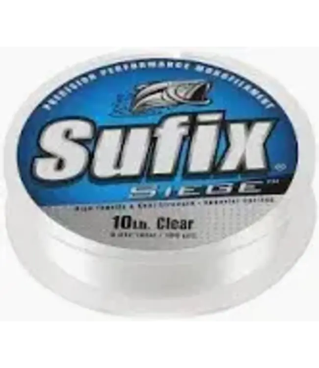 SUFIX SIEGE MONOFIL. LINE 17# 330YD CLEAR