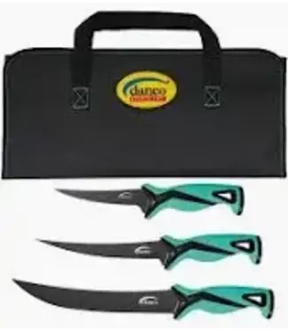 DANCO PRO SERIES KNIFE KIT (5", 7" 9") FILLET KNIVES 3 PK