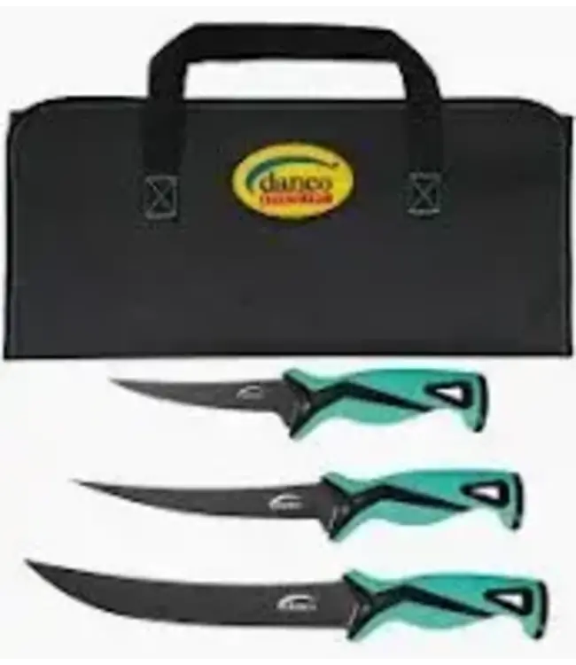 DANCO PRO SERIES KNIFE KIT (5", 7" 9") FILLET KNIVES 3 PK