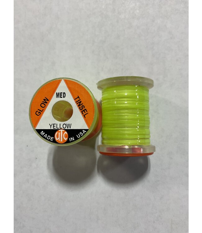 ULTRA THREAD COMPANY GLOW TINSEL 1/32"