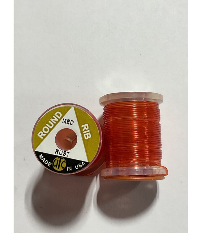 (VOM153) VINYL ROUND RIB, MEDIUM RUST