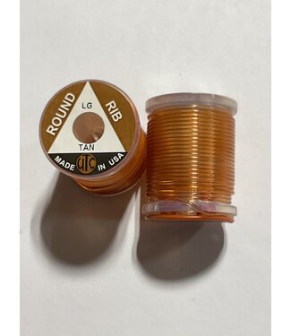 (VOL041) VINYL ROUND RIB, LARGE TAN