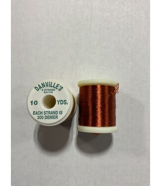 (FSS047) DANVILLE'S FOUR STRAND FLOSS, BROWN 10 YDS