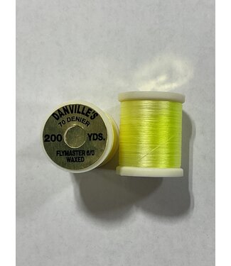 DANVILLE THREAD DANVILLE'S FLYMASTER 6/0 70 DENIER TFS502 FL YELLOW