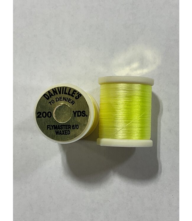 DANVILLE THREAD DANVILLE'S FLYMASTER 6/0 70 DENIER TFS502 FL YELLOW